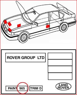 targhetta land rover
